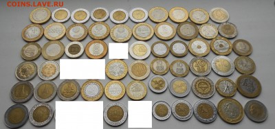 Биметаллические монеты мира по Фиксированной цене 58 шт. - DSCN4915.JPG