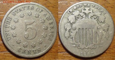 США 5 центов 1883  на оценку - Rk5nYP8MEjg