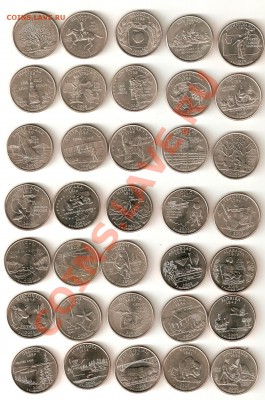 ******Квотеры США 1999-2005.Полный комплект. до 16.03****** - image0