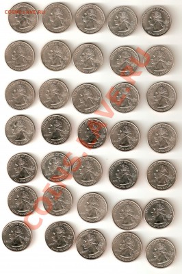 ******Квотеры США 1999-2005.Полный комплект. до 16.03****** - image0-1
