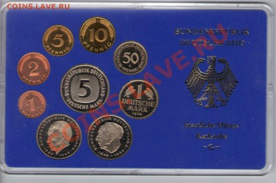 ФРГ 1976 год (G) набор в пластике до 18.03.11 22:00 - scan900