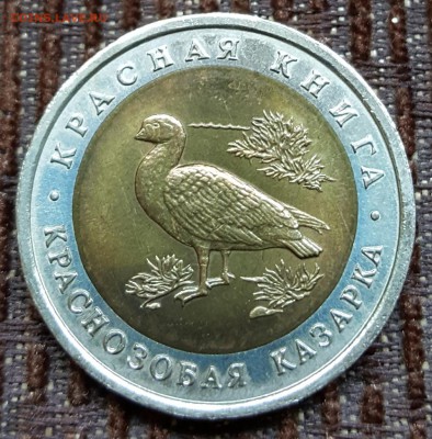 10 р. 1992. Краснозобая Казарка. С 200 р. До 8.11.17 в 22.00 - 20171102_125000