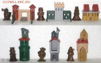 Фигурки солдатиков металл - Замок