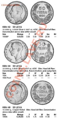 - Ag - Болгария 50 лева 1940 Борис III  сост.! - 18.03.11 - 50 лева