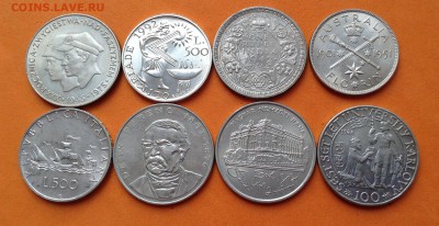 Монеты серебро, более 30 монет - image