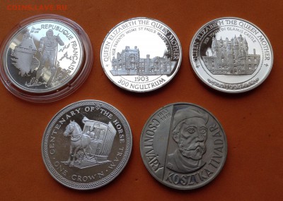 Монеты серебро, более 30 монет - image