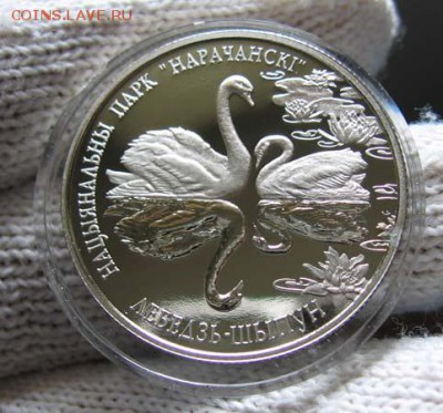 Беларусь, 1 рубль Лебедь Шипун 06.11 22.00 - леб