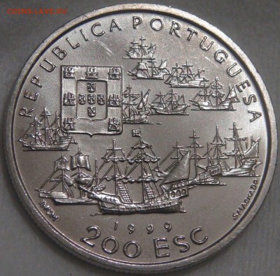 200 эскудо 1999 Педро Авьваро UNC 08.11.17 (ср. 22-30) - DSC04226.JPG