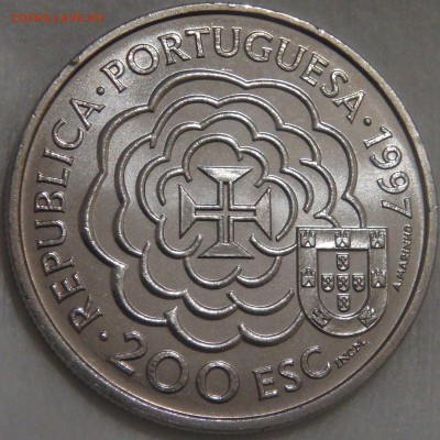 200 эскудо 1997 Бенто ди Гойш UNC 08.11.17 (ср. 22-30) - DSC04277.JPG