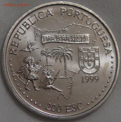 200 эскудо 1999 Бразилия UNC до 08.11.17 (ср. 22-30) - DSC04312.JPG
