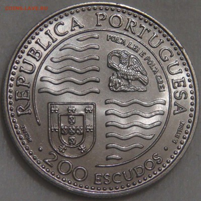 200 эскудо 1995 Принц Иоан II UNC до 08.11.17 (ср. 22-30) - DSC04353.JPG