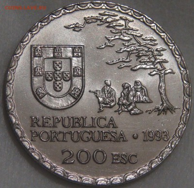 200 эскудо 1993 искусство намбан UNC 08.11.17 (ср. 22-30) - DSC04364.JPG