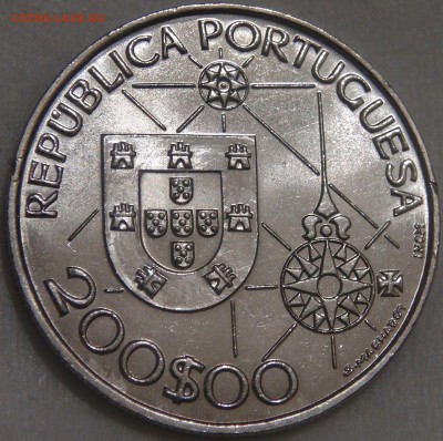 200 эскудо 1992 Новый мир-Америка UNC до 08.11.17(ср. 22-30) - DSC04470.JPG