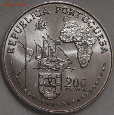 200 эскудо1994 Тордесильясский договор UNC 08.11.17(ср.22-30 - DSC04544.JPG