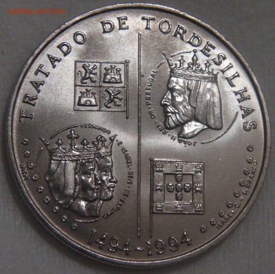 200 эскудо1994 Тордесильясский договор UNC 08.11.17(ср.22-30 - DSC04531.JPG