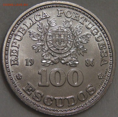 100 эскудо 1986 ФУТБОЛ UNC до 08.11.17 (ср. 22-30) - DSC04587.JPG
