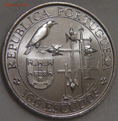 100 эскудо 1995 Антонио из Крату UNC 08.11.17 (ср. 22-30) - DSC04606.JPG