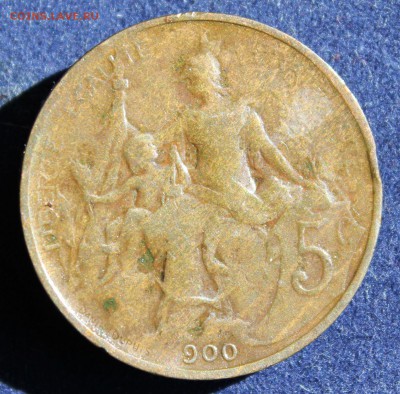 С 1 РУБ.СТАРАЯ ФРАНЦИЯ 5с 1900г. до 10.11 в 22-00 - IMG_5650.JPG