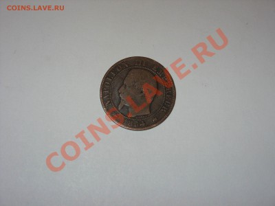 5 сантимов. Франция. 1854. Наполеон III. - Наполеон 3 1854 - 2