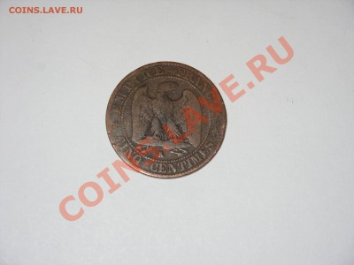 5 сантимов. Франция. 1854. Наполеон III. - Наполеон 3 1854 - 1