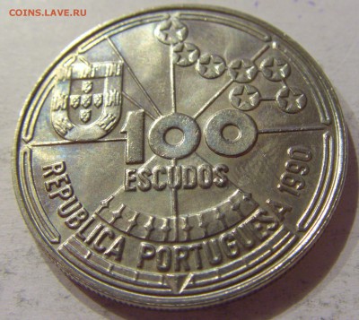 100 эскудо 1990 астрономия Португалия №1 11.11.17 22:00 - CIMG9929.JPG