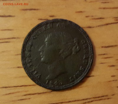 Игровой жетон, Англия 1843 год - tZs0wHZ-8Nw