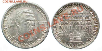 50 центов США 1946 Букер - 32664