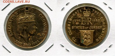Коронация QEII 1953 Джерси до 09.11.17 22-00 мск - QEII 1953 Jersey