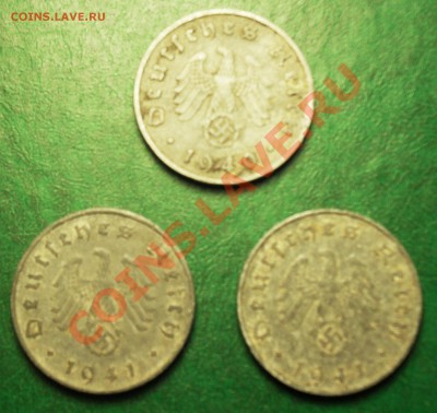 3 рейх 3х10 рейхпфенингов, 1940,41(А) до 20.03.11 22:00 - SDC11949.JPG