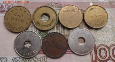 Коллекция иностранных жетонов на оценку и опознание - DSC03839.JPG