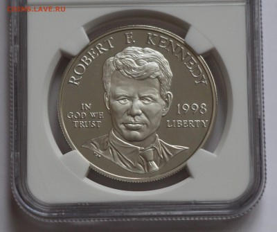 США 1998 Кеннеди Серебро. Слаб NGC - IMG_0922