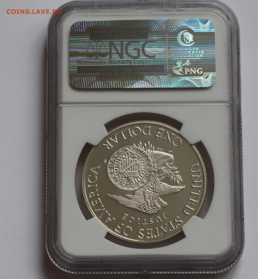 США 1998 Кеннеди Серебро. Слаб NGC - IMG_0923