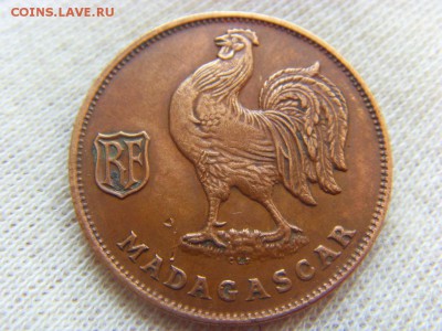 Французский Мадагаскар 1 франк 1943 г. Петух до 12.11.17 г. - SDC14721.JPG