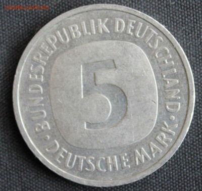 С 1 РУБ. ГЕРМАНИЯ 5 марк 1975г."J" до 12.11. в 22-00 - IMG_9343.JPG