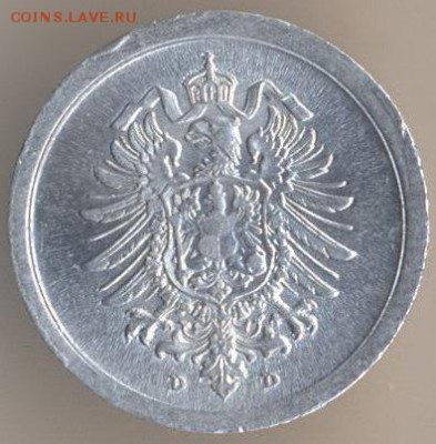 Германия. 1 пфенниг 1917. 270 шт. одним лотом. - 4