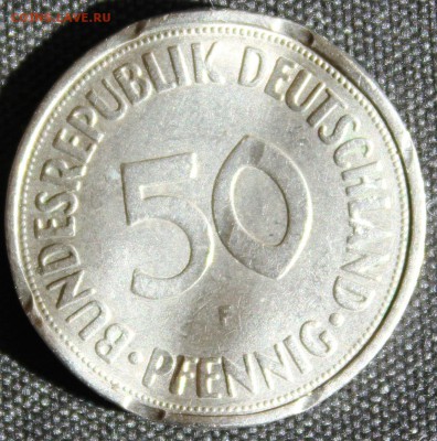 С 1 РУБ. ГЕРМАНИЯ 50 пфеннигов 1972г."F" ГАШЕНАЯ до 13.11 - IMG_6871.JPG