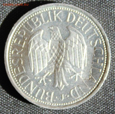 С 1 РУБ. ГЕРМАНИЯ 1 марк 1991г."J" ГАШЕНАЯ до 13.11 в 22-00 - IMG_6874.JPG