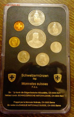 ШВЕЙЦАРИЯ - оф. годовой набор в блистере до 14.11, 22.00 - Швейцария набор ходячка 1990