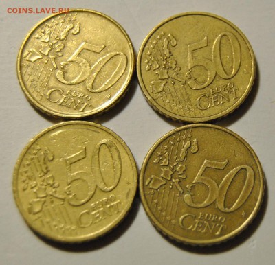 50 евро центов 1999-2002 Бельгия, Греция, Франция, Германия - DSC_1719.JPG