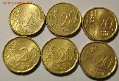 20 евро центов 199-2010 Нидерланды, Финляндия Франция Италия - DSC_1727.JPG