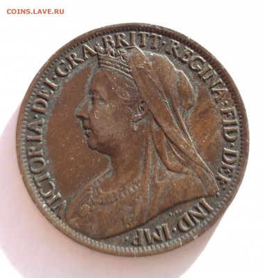 1 пенни Англия 1901 до 13.11 - 1пенни 1901б