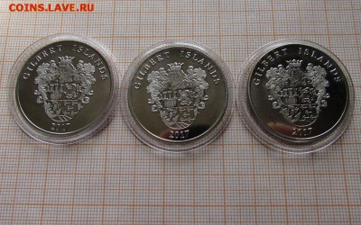 Кирибати 2017г. Парусники Сорландет,Сагреси,Америго Веспуччи - э1