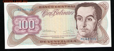 ВЕНЕСУЭЛА 100 БОЛИВАР 1992 UNC - 13 001