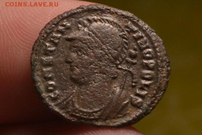 Рим.Памятная монета Константинополя.IV век. 11.11.2017 22-00 - CSC_0126.JPG