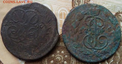 1 коп 1760 и 1766  до 22.00 13 ноября - Изображение 11843