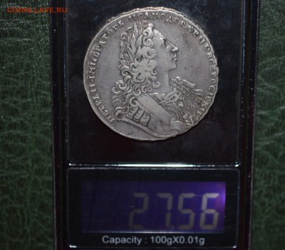 1 рубль 1729 Крестовик.На оценку - DSC_0436.JPG