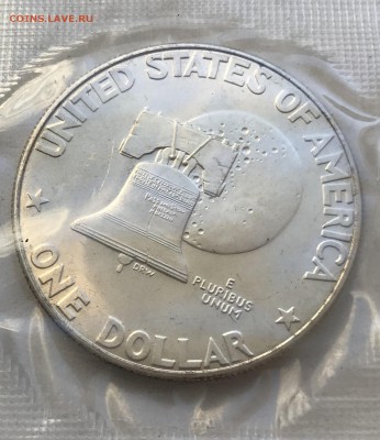 Набор серебряных монет США 1976г. - D96EB58A-295A-49AD-8AF1-61A58473F1A6
