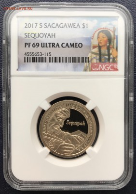 США, доллар Сакагавея, 2017, пруф NGC69 UCAM - BC859699-FDB9-4CE3-81EF-C016CA4B6025