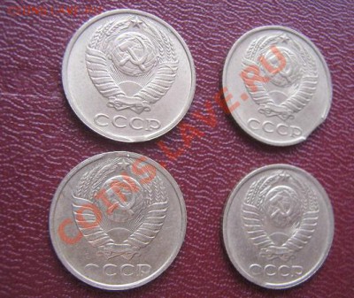 Брак 10 копеек 1990 года  4 штуки - IMG_5774