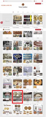 1 рубль 1779 золото - Pinterest. Подлинные монеты РИ.1